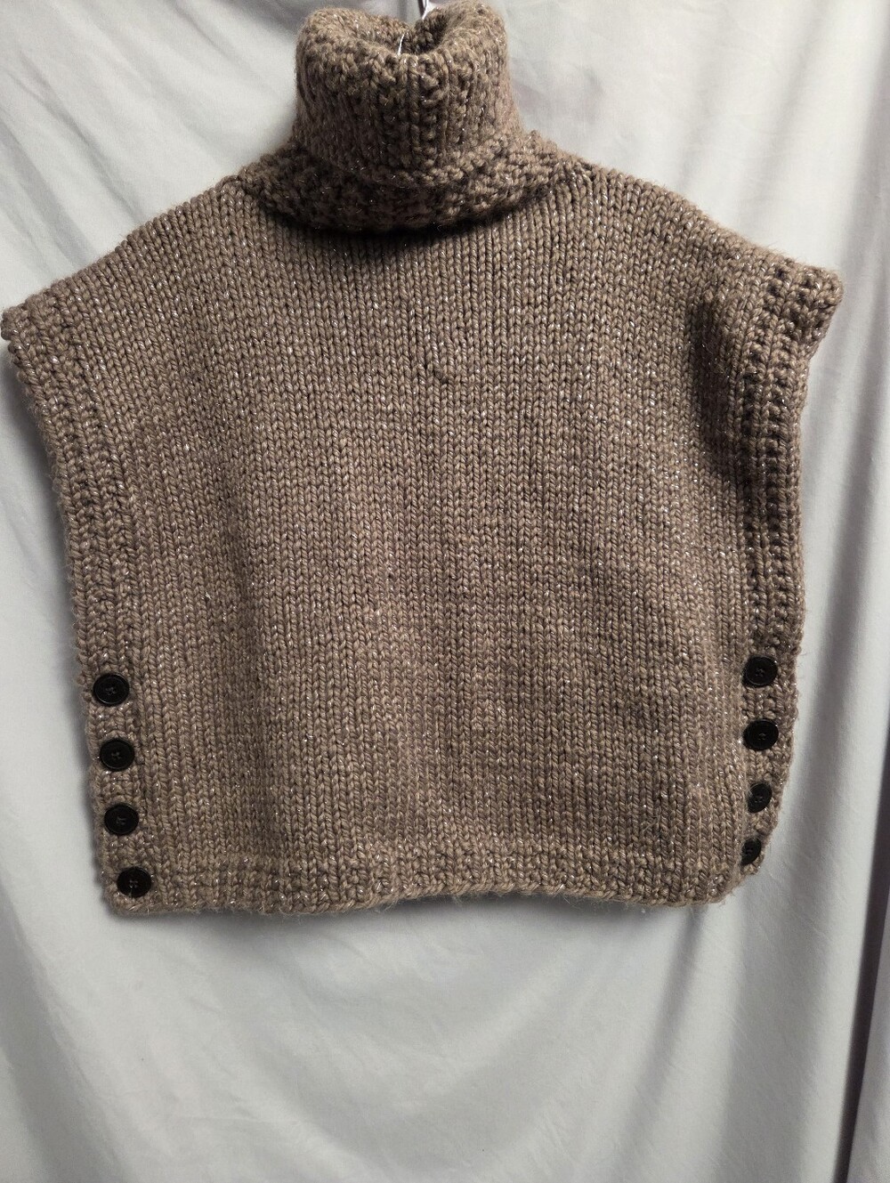 Children's Turtleneck Poncho